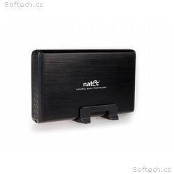 Natec RHINO Externí box pro 3.5" SATA HDD, USB 3.0