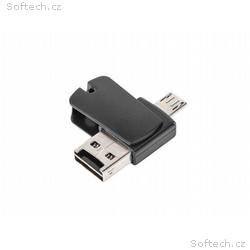 Natec OTG Card Reader WASP 2in1 Micro SD USB 2.0 B