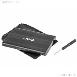 Natec UGO HDD, SSD enclosure for 2.5" SATA - USB2,