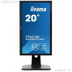 Iiyama LCD Prolite B2083HSD 19,5" LED, 5ms, VGA, D