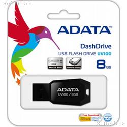 ADATA DashDrive™ Series UV100 8GB USB 2.0 flashdis