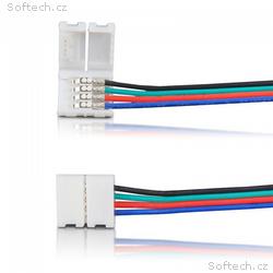 Whitenergy Konektor pro připojení LED pásky (5 ks)