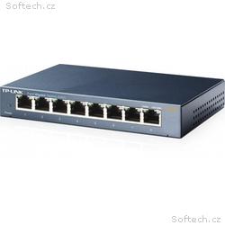 TP-Link TL-SG108 Switch 8x10, 100, 1000Mbps, Metal
