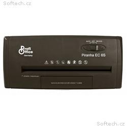 Skartovač ProfiOffice Piranha EC 6S DIN P-2