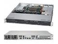 SUPERMICRO 1U chassis 4x 3,5" HS SAS, SATA (12G), 