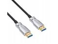 Akyga Kabel HDMI 2.1 (M), optický AOC 48Gbps 8K, č