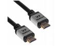 Akyga Kabel HDMI 2.0 (M), Full HD, 4K 18Gbps, čern