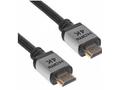 Akyga Kabel HDMI 2.0 (M), Full HD, 4K 18Gbps, čern