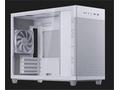 ASUS PRIME AP201, Micro ATX, Transpar., Bílá
