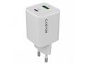 CANYON charger CU45AC GaN 45W 1xPD 1xQC EU White