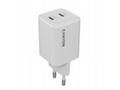 CANYON charger CU45AC GaN 45W 2xPD EU White