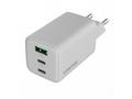 CANYON charger CU65ACC GaN 65W 2xPD 1xQC EU White
