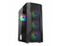 COUGAR PC skříň MX110 RGB Black (system build vers