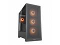 COUGAR PC skříň MX230 Black RGB Mid Tower Mesh Fro