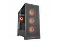 COUGAR PC skříň MX230 Black RGB Mid Tower Mesh Fro