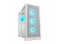 COUGAR PC skříň MX230 White RGB Mid Tower Mesh Fro
