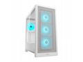 COUGAR PC skříň MX230 White RGB Mid Tower Mesh Fro