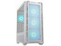 COUGAR PC skříň MX600 White Mid Tower Mesh Front P