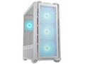 COUGAR PC skříň MX600 White Mid Tower Mesh Front P