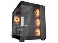 COUGAR PC skříň FV150 RGB Black Mid tower Dual-Cha