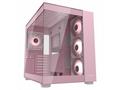 COUGAR PC skříň FV150 RGB Pink Mid tower Dual-Cham