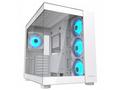 COUGAR PC skříň FV150 RGB White Mid tower Dual-Cha