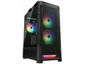 COUGAR PC skříň AIRFACE RGB Black Mid Tower Mesh F
