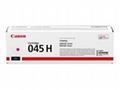 Canon originální toner CRG-045H M, purpurová, 2200