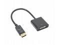 Akyga konventor DVI-F, Displayport-M, ABS, 20cm