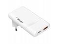 Akyga USB Nabíječka AK-CH-31 USB-A + USB-C PD 5-20