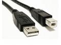 Akyga kabel USB A-B 3.0m, černá 