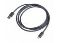 Akyga kabel USB 3.1 type C 1.8m, černá 
