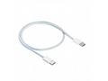 Akyga Kabel USB-C, USB-C 2.0 60W, bílá 50cm