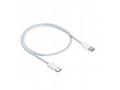 Akyga Kabel USB-C, USB-C 2.0 60W, bílá 50cm