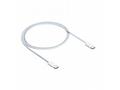 Akyga Kabel USB-C, USB-C 2.0 60W, bílá 1m