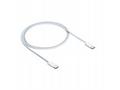 Akyga Kabel USB-C, USB-C 2.0 60W, bílá 1m
