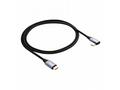 Akyga Angle Kabel USB-C, USB-C 1m AK-USB-54 60W Me