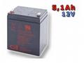 CSB Náhradni baterie 12V - 5,1Ah HR1221W F2 - komp