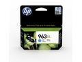 HP Ink Cartridge č.963 cyan XL 