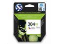 HP 304XL Tříbarevná originální inkoustová kazeta