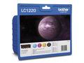 LC-1220VALBP (inkoust multipack Bk+CMY)