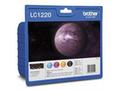 LC-1220VALBP (inkoust multipack Bk+CMY)