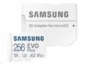 Samsung micro SDXC karta 256GB EVO Plus + SD adapt