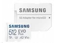 Samsung paměťová karta 512GB EVO Plus micro SDXC +