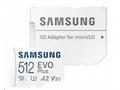 Samsung paměťová karta 512GB EVO Plus micro SDXC +