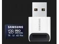 SAMSUNG PRO Ultimate MicroSDXC 128GB + USB Adaptér