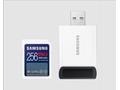 SAMSUNG PRO Ultimate SDXC 256GB + USB Adaptér, CL1