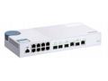 QNAP řízený switch QSW-M408-2C (12portů: 8x Gigabi