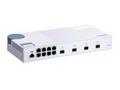 QNAP řízený switch QSW-M408S (12portů: 8x Gigabit 