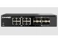 QNAP řízený switch QSW-M3212R-8S4T (4x 10GbE porty